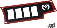 Moose Utility - Moose Utility Small 4 Switch Dash Plate - Right - Red - 100-4353-PU - Image 2