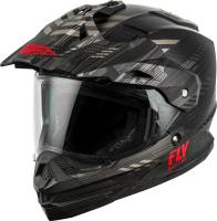 Fly Racing - Fly Racing Trekker Quantum Helmet - 73-7017M - Black/Gray/Red - Medium - Image 1