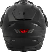 Fly Racing - Fly Racing Trekker Quantum Helmet - 73-7017M - Black/Gray/Red - Medium - Image 2