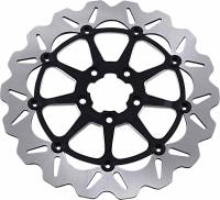 Galfer Brakes - Galfer Brakes Front Brake Wave Rotor - 12.5iin. - Full Floating with Chrome Aluminum Carrier - DF680CWS-C - Image 1