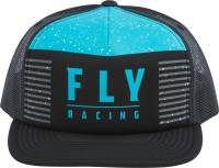 Fly Racing - Fly Racing Fly Hydrogen Hat - 351-0956 - Black/Turquoise - OSFA - Image 2