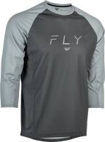 Fly Racing - Fly Racing Ripa 3/4 Sleeve Jersey - 352-8133L - Gray/Light Gray - Large - Image 1