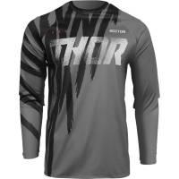 Thor - Thor Sector Tear Jersey - 2910-6486 - Gray/Black - 4XL - Image 1