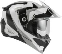 Fly Racing - Fly Racing Odyssey Summit Helmet - 73-8334L - Black/White/Gray - Large - Image 4