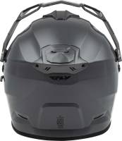 Fly Racing - Fly Racing Trekker Solid Helmet - 73-7020S - Gray - Small - Image 2