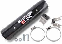 Moose Racing - Moose Racing Straight Section Heat Shield - 8in. - UNIV8A - Image 1
