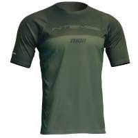 Thor - Thor Intense Censis Short Sleeve Jersey - 5020-0212 - Forest Green - Medium - Image 1