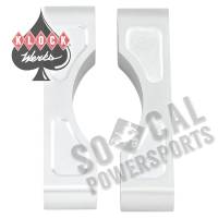 Klock Werks - Klock Werks Tire Hugger Front Fender Mounting Blocks for 16in./17in./18in. Tire - Raw Finish - KWFS-01-0103 - Image 2