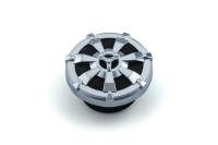 Kuryakyn - Kuryakyn Alley Cat Right Hand Thread Gas Cap - Vented - Chrome - 7382 - Image 1