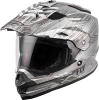 Fly Racing - Fly Racing Trekker Quantum Helmet - 73-7018M - Gray - Medium - Image 1