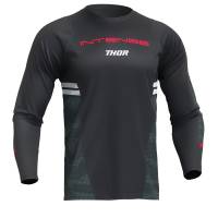 Thor - Thor Intense Berm Long Sleeve Jersey - 5020-0227 - Black/Camo - 2XL - Image 1