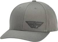 Fly Racing - Fly Racing Fly F-Wing Hat - 351-0138 - Gray - OSFM - Image 1