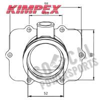 Kimpex - Kimpex Carburetor Mounting Flange - 301722 - Image 2