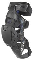POD - POD K8 MX Knee Braces - Pair - K8013-017-SM - Carbon/Blue - Small - Image 1