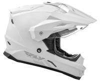 Fly Racing - Fly Racing Trekker Solid Helmet - 73-7013S - White - Small - Image 4