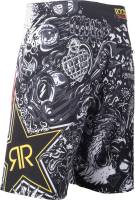 Fly Racing - Fly Racing Rockstar Board Shorts - 353-19338 - White/Black - 38 - Image 3