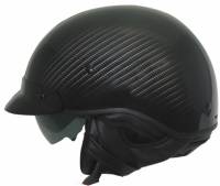 Zoan - Zoan Route 66 Carbon Graphics Helmet - 031-033 - Gloss Black/Carbon Silver - X-Small - Image 1