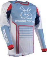 Moose Racing - Moose Racing Agroid Jersey - 2910-7496 - Gray/Blue - Large - Image 1