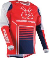 Moose Racing - Moose Racing Agroid Jersey - 2910-7503 - Red/White/Blue - X-Large - Image 1
