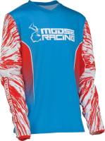 Moose Racing - Moose Racing Agroid Youth Jersey - 2912-2264 - Red/White/Blue - Large - Image 1