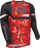 Moose Racing - Moose Racing Sahara Jersey - 2910-7207 - Red/Black - X-Large - Image 1