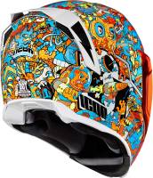 Icon - Icon Airflite Mips ReDoodle Helmet - 0101-14698 - White - 3XL - Image 3