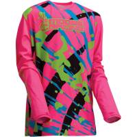 Moose Racing - Moose Racing Youth Agroid Jersey - 2912-2093 - Pink - Small - Image 1