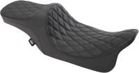 Drag Specialties - Drag Specialties Predator III 2-Up Seat - Double Diamond - 0801-1308 - Image 1