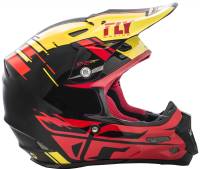 Fly Racing - Fly Racing F2 Carbon MIPS Peick Replica Helmet - 73-4098-9-2X - Yellow/Red/Black - 2XL - Image 2