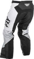 Fly Racing - Fly Racing Lite Over the Boot Womens Pants - 372-65407 - White/Black - 7/8 - Image 4