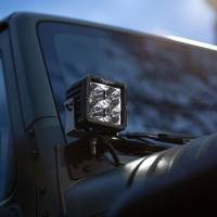 RIGID Industries - RIGID Industries Radiance Pod XL - Black Case w/Red Backlight - Pair - Image 2