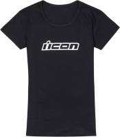 Icon - Icon Classic Womens T-Shirt - 3031-3927 - Black - Large - Image 1