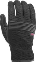 Highway 21 - Highway 21 Turbine Womens Mesh Gloves - #6049 489-0085~2 - Black - Small - Image 1