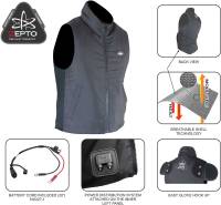 Gears - Gears Gen X-4 Heated Vest Liner - 100312-1-XL - Black - X-Large - Image 3