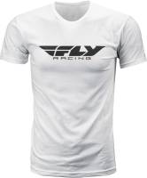 Fly Racing - Fly Racing Corporate Standard T-Shirt - 352-0944S - White - Small - Image 1