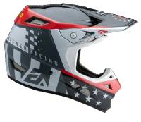 Answer - Answer AR5 Rally Helmet - 446340 - Black/White/Red - Large - Image 1