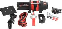 All Balls - All Balls 4,500-lb Expedition Series 4-Bolt Winch with Synthetic Rope - 431-01026 - Image 2