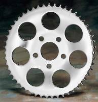 Drag Specialties - Drag Specialties Dished Rear Wheel Sprocket - Chrome 47T - 19433P - Image 1