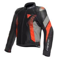 Dainese - Dainese Super Rider 2 Absoluteshell Jacket - 201654630-85I-58 - Black/Dark Gull Gray/Fluorescent Red - 58 - Image 1