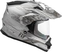 Fly Racing - Fly Racing Trekker Quantum Helmet - 73-7018X - Gray - X-Large - Image 4