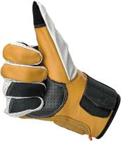 Biltwell Inc. - Biltwell Inc. Borrego Gloves - 1506-0409-301 - Cement - X-Small - Image 5