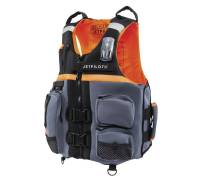 Jetpilot - Jetpilot L.R.E Helmsman Neoprene CGA Vest - JP22101BLKORGSM - Black/Orange - Sm-Md - Image 1