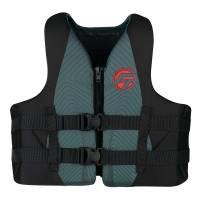 Full Throttle - Full Throttle Adult Rapid-Dry Life Jacket - L/XL - Grey/Black - Image 1