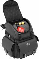 Saddlemen - Saddlemen BR3400EX/S Combination Backrest, Seat and Sissy Bar Bag without Studs - 3515-0120 - Image 6
