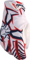 Moose Racing - Moose Racing Agroid Pro Gloves - 3330-8086 - Red/White/Blue - Large - Image 1