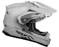 Fly Racing - Fly Racing Trekker Solid Helmet - 73-7012S - Silver - Small - Image 5