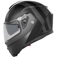 AGV - AGV StreetModular Resia Helmet - 2118296002005XL - Matte Black/Gray - X-Large - Image 1