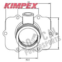 Kimpex - Kimpex Carburetor Mounting Flange - 301724 - Image 2