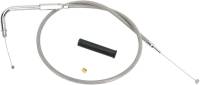 Drag Specialties - Drag Specialties Braided Throttle Cable - 26 1/2in. - 5332600B - Image 1
