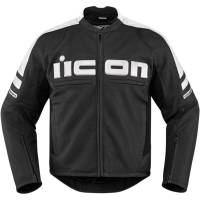 Icon - Icon Motorhead 2 Leather Jacket - 2810-3270 - White - X-Large - Image 1